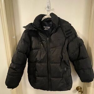 Reebok Black Boys Jacket